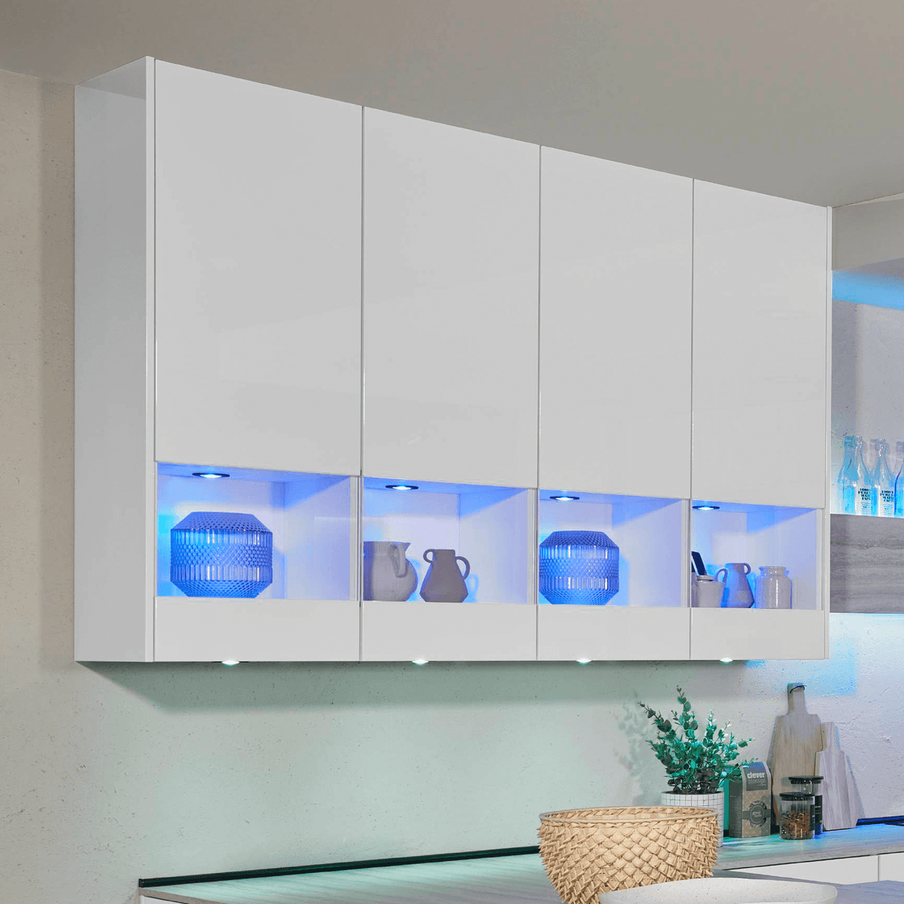 Nobilia Wandschrank mit Drehtür - Günstig Beleuchtet!