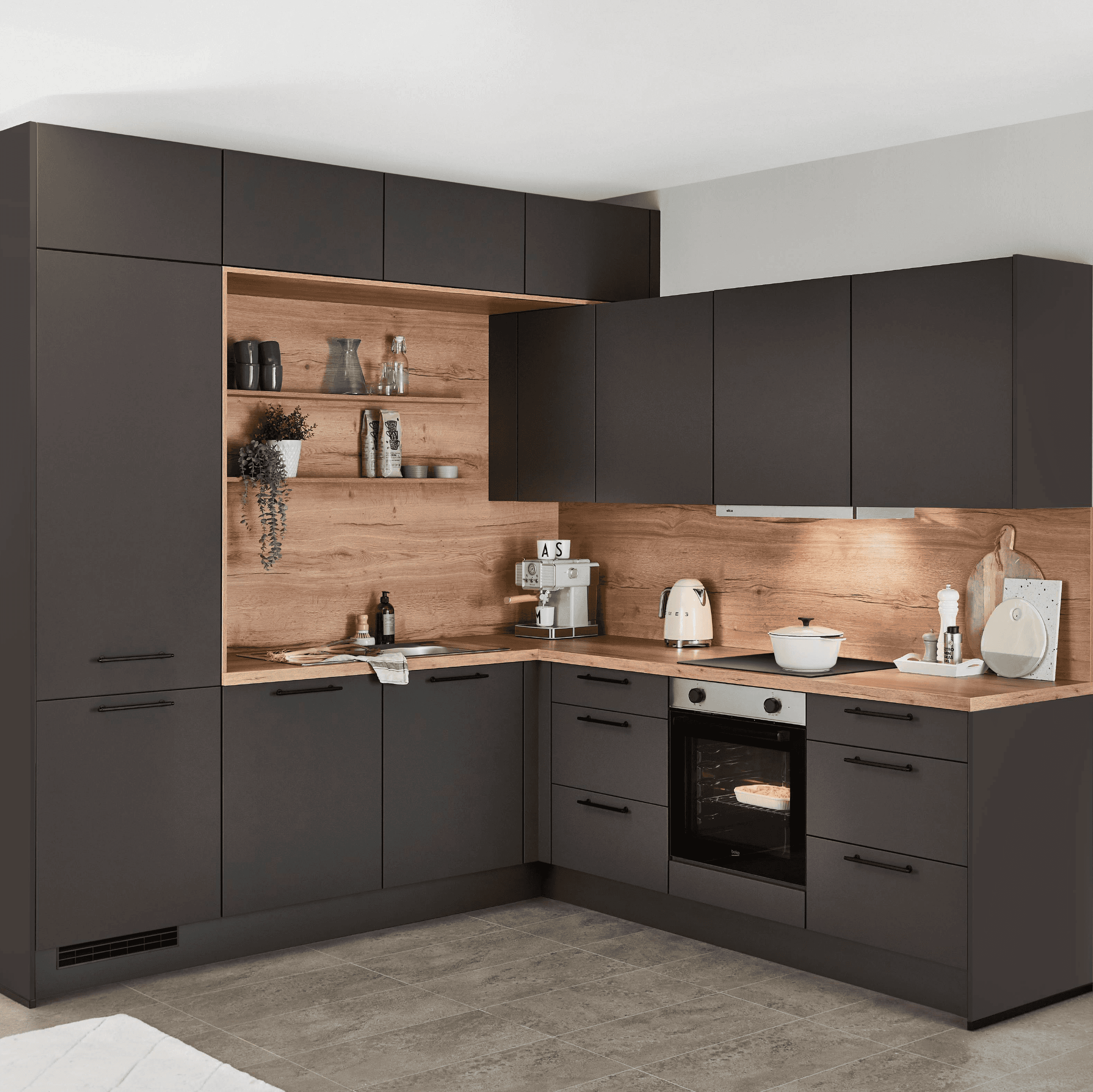 Nobilia Überbauschrank für wandhängende Küchenzeilen 