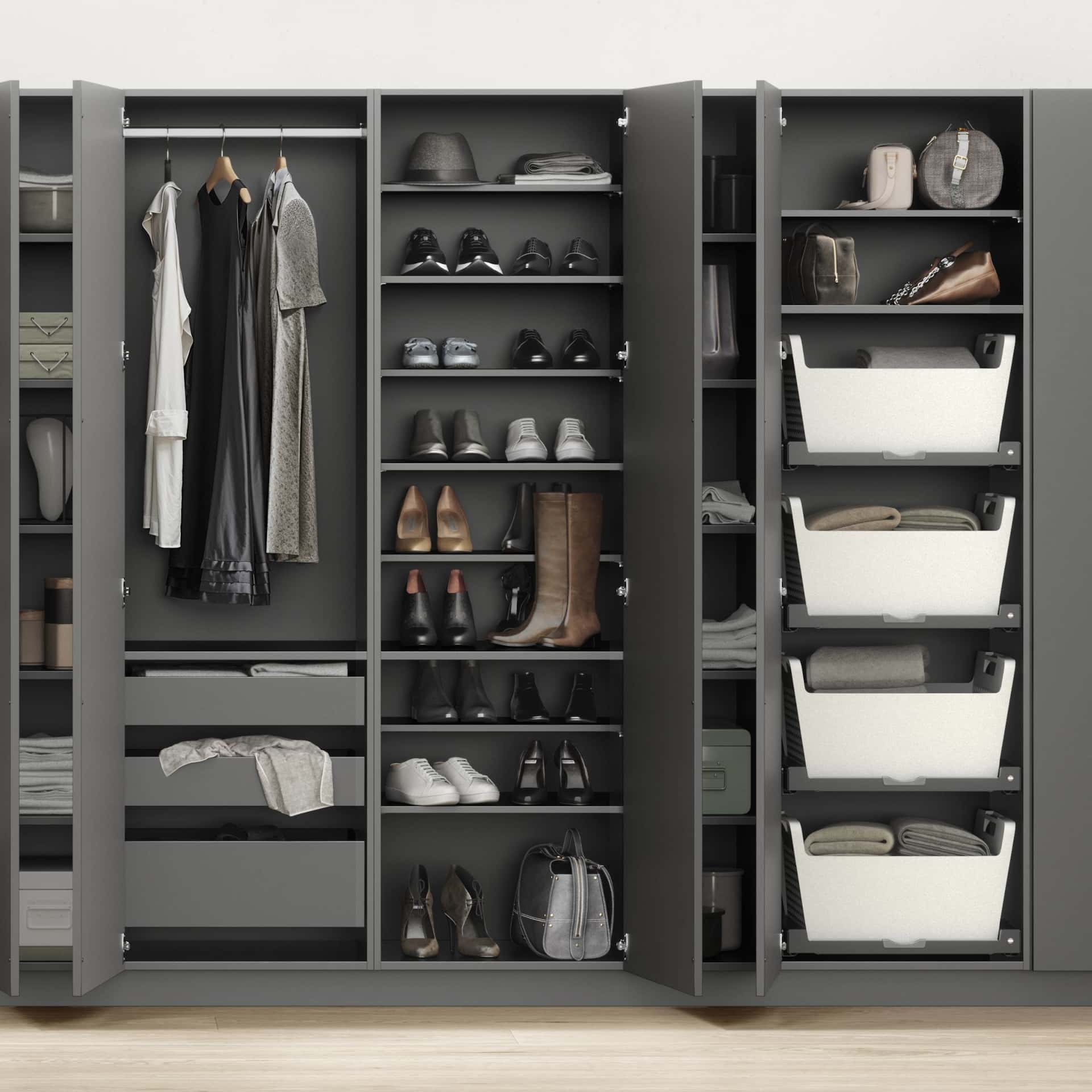 Nobilia Schuhschrank mit Einlegeböden